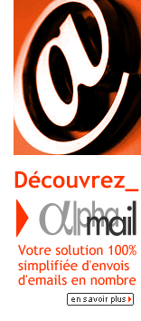 Alpha Mail Communiquez par email
