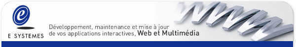 E SYSTEMES Web et Multimedia
