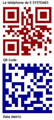 Code QR et DataMatrix