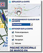 carte interactive pour iPhone et le web