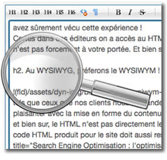 WYSIWYM, enfin...