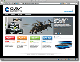 Creation du site web Colmant