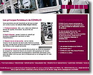 le site web de CONSILIO RH par Nikita et E SYSTEMES