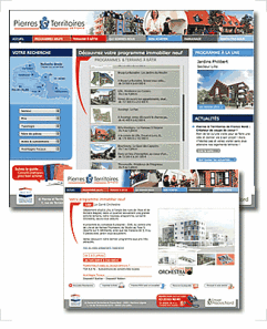 Refonte site web immobilier